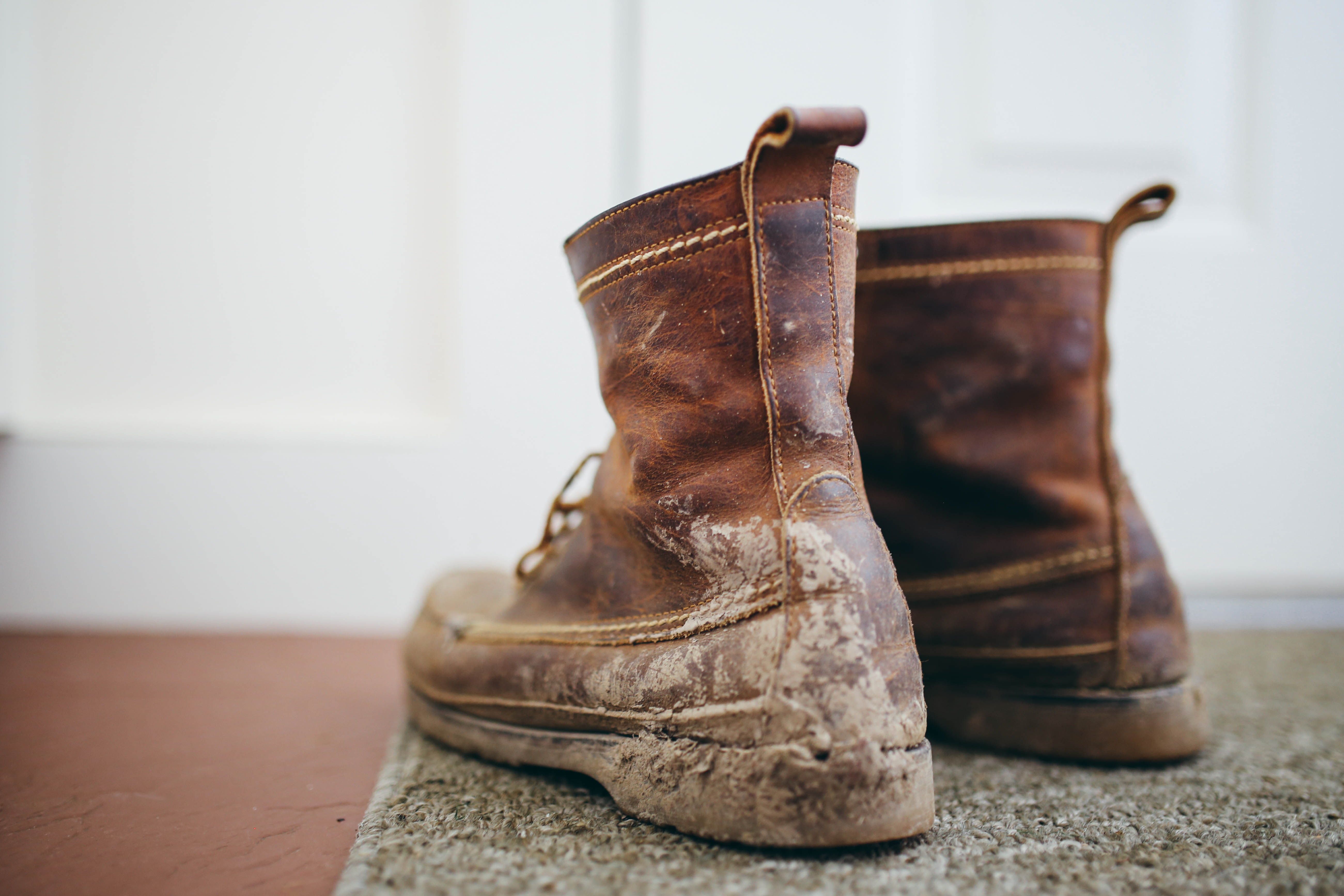 muddy boots