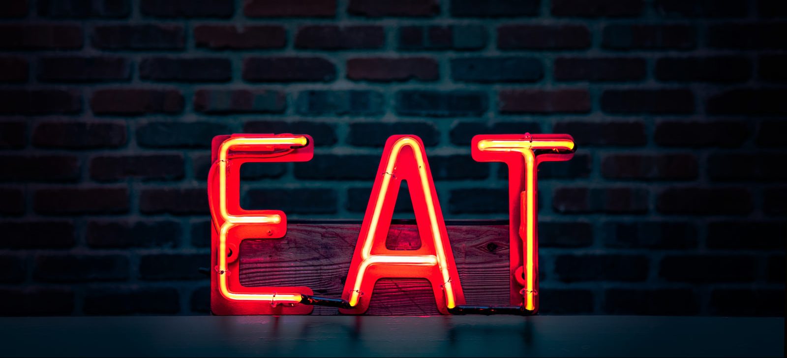 EAT LED signage