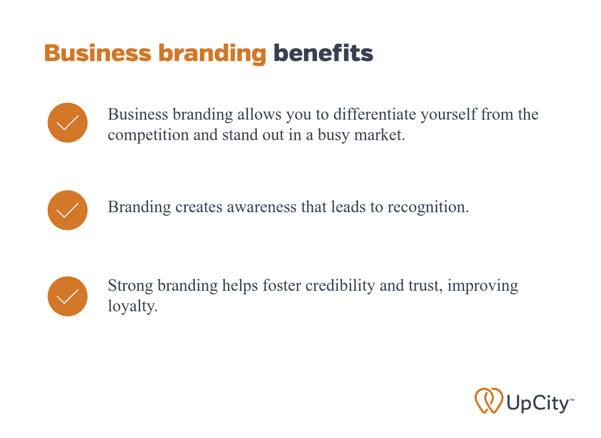 Business branding benefits